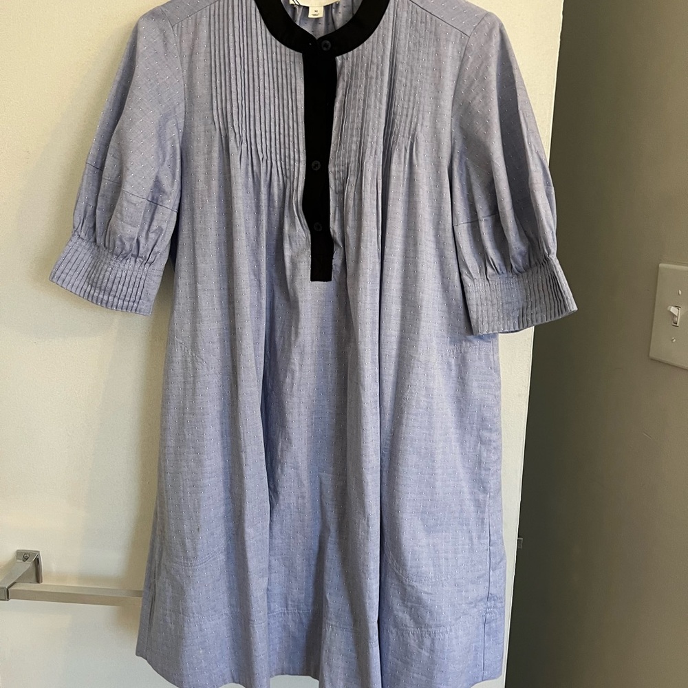 Tuckernuck Pomander Place Blue and Navy Mini Dress